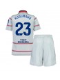 Atletico Madrid Morten Hjulmand #23 Replika Tredje Kläder Barn 2026-27 Kortärmad (+ byxor)